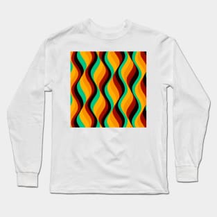 60's retro Long Sleeve T-Shirt